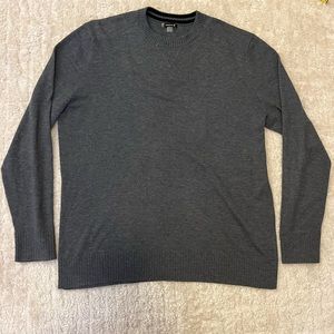 Smartwool Men’s Sparwood Crew Sweater Dark Gray Size L